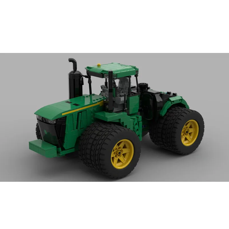MOC-205720 New Farm Cargo Tractor Building Blocks Model 1359 PartsMOC Creative Boys Kids Birthday Building Blocks Toy Gifts