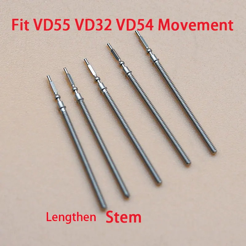 

Watch Repairing Winding lengthen Stem Replacement Spare Parts Fit VD54 VD55 VD32 Watch Movement Repair Tool Parts Accessories