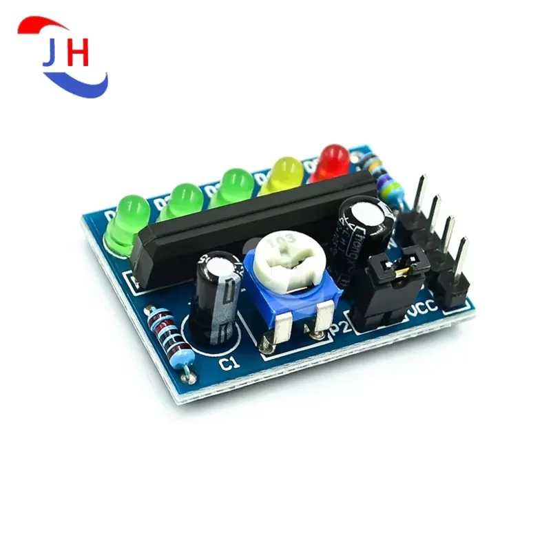 1 Uds KA2284 A2284 3,5 V 12V módulo indicador de nivel indicador de potencia indicador de nivel de Audio el rango de nivel se puede ajustar placa