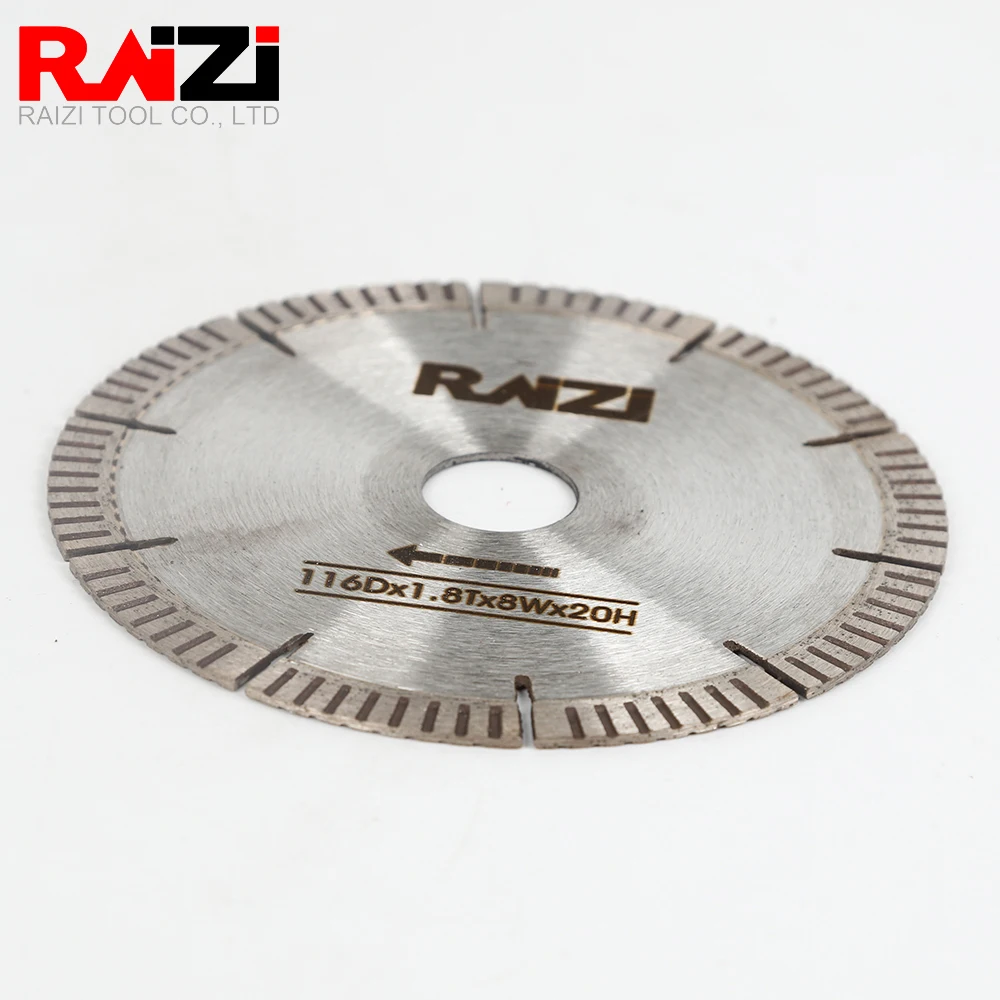 Raizi 5Pcs/10pcs Diamond Saw Blade For Tile Cutting Machine Marble Stone Ceramic Tile Cutter Saw Blade 116mm