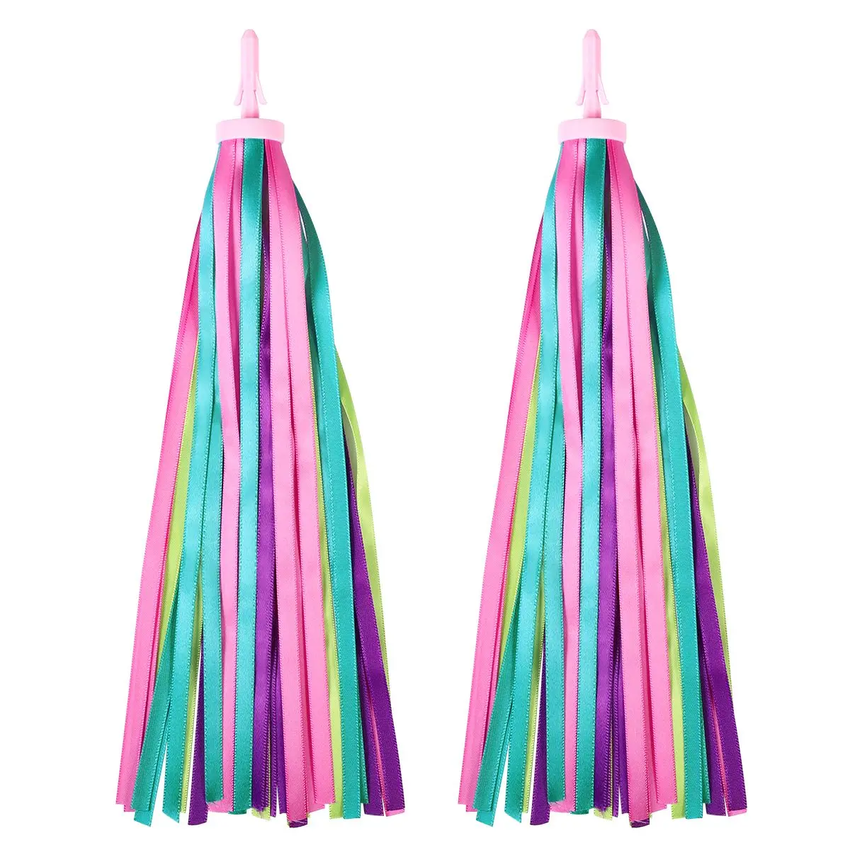 

Childrens Bicycle Streamers Kids Bike Accessories Handlebar Ribbons Toddler Bikes Tassel Girls Sparkly Streamers Flying Dancing