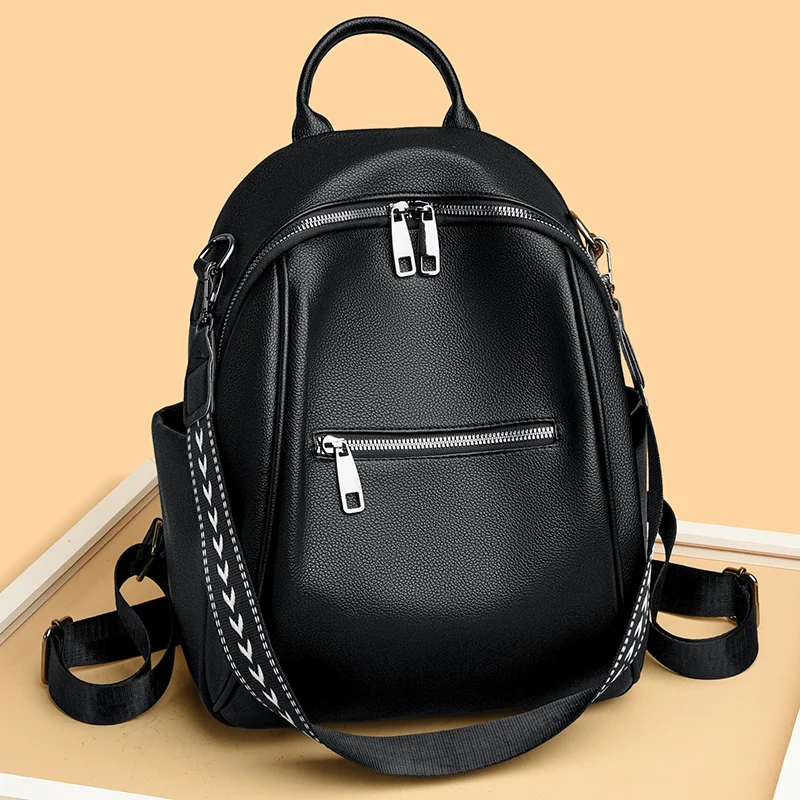 

Дизайнерский дорожный рюкзак из искусственной кожи, повседневная сумка на плечо, школьные сумки высокого качества для девочек-подростков, новые модные женские рюкзаки