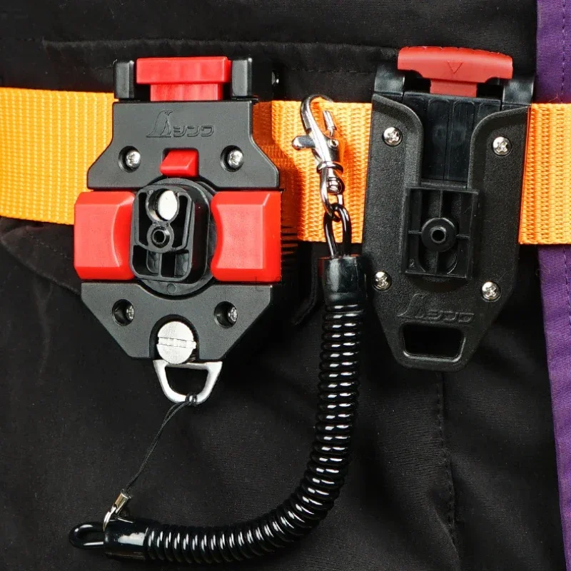 Tape Measure Rack Tape Automatic buckle Measure Thickened Belt Clip Fixed Plastic Portable Tool Holder Clip Accsesories