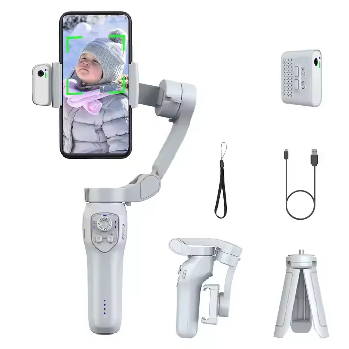 

New Design L7Cpro Puls Auto Face Tracking Selfie Stick Stand Tripod Phone Gimbal Stabilizer 3-Axis Anti Shake