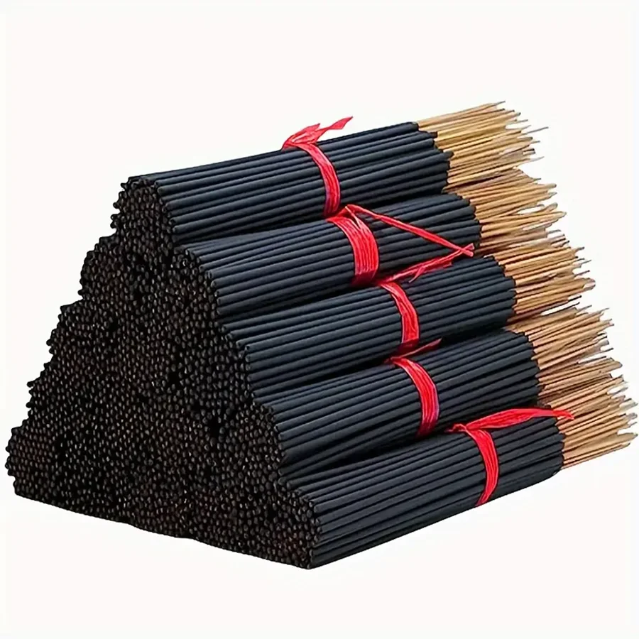 

[100 Sticks Long Burn Incense] Japanese Cherry Blossom Incense Sticks,Extended to 10 Inches - 1 Bundle of 100 Sticks - Smooth