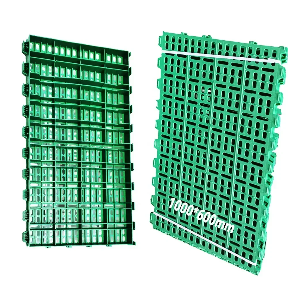 1000*600*53 mm Plastic Pallet for Livestock Farm Plastic Slatted Floor for Pig Goat Sheep Farm Factory Directly Sale