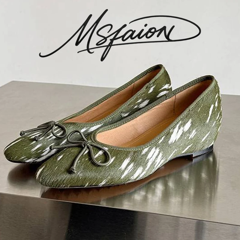 

Женские туфли Мэри Джейн на платформе с квадратным носком, на высоком танкетке, из конского волоса, в стиле колорблок, французский ретро-стиль, комфортные, весна 2026, новинка