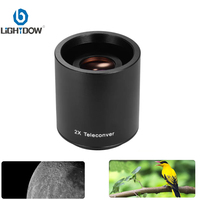 Lightdow 2x Teleconverter Converter Magnification Lens for 420-800 500 800 900 650-1300mm T Mount Telephoto Mirror Lens