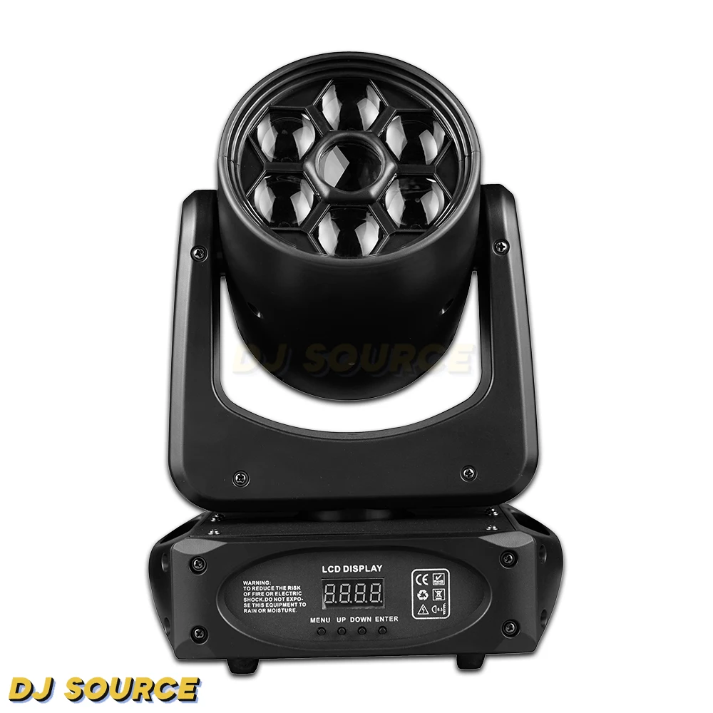 Imagem -02 - Bee Eye Moving Head Light Beam Spot Effect Stage Lights dj Disco Club Music Nightclub Stage Effects Lamp 150w Pcs por Lote