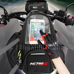 For HONDA NC750X NC 750X NC750 X Motorcycle Magnetic Bag Riding Bag Navigation Fuel Tank Bag Large Screen