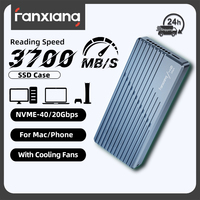 Fanxiang MP400 M.2 NVME SSD Enclosure 40Gbps(20/10Gbps) SSD USB4.0 Adapter Supports M Keys For 2230/2242/2280 Disk Box SSD Case