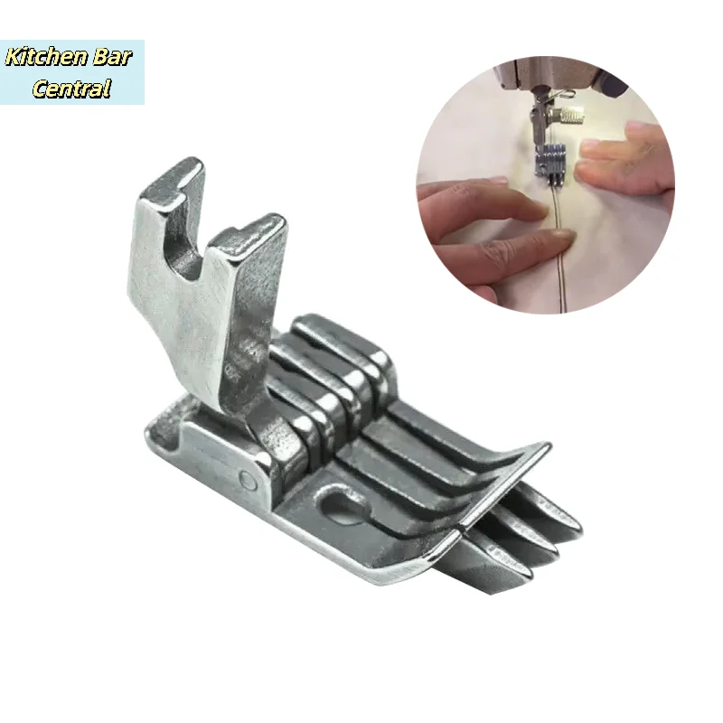 【SP-18 Right Three Edge Guide Presser Foot Industrial Single Needle Straight Lockstitch Sewing Machine Part 0.3 0.6 1.0】