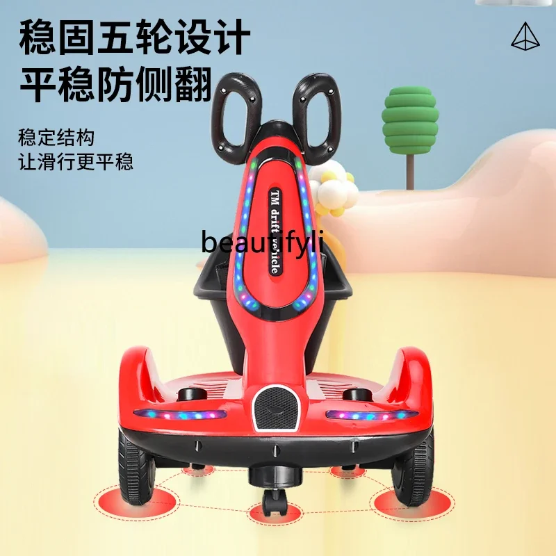 61 children's electric car can seat remote control car children's balance car 1-7 years old baby birthday gift toys