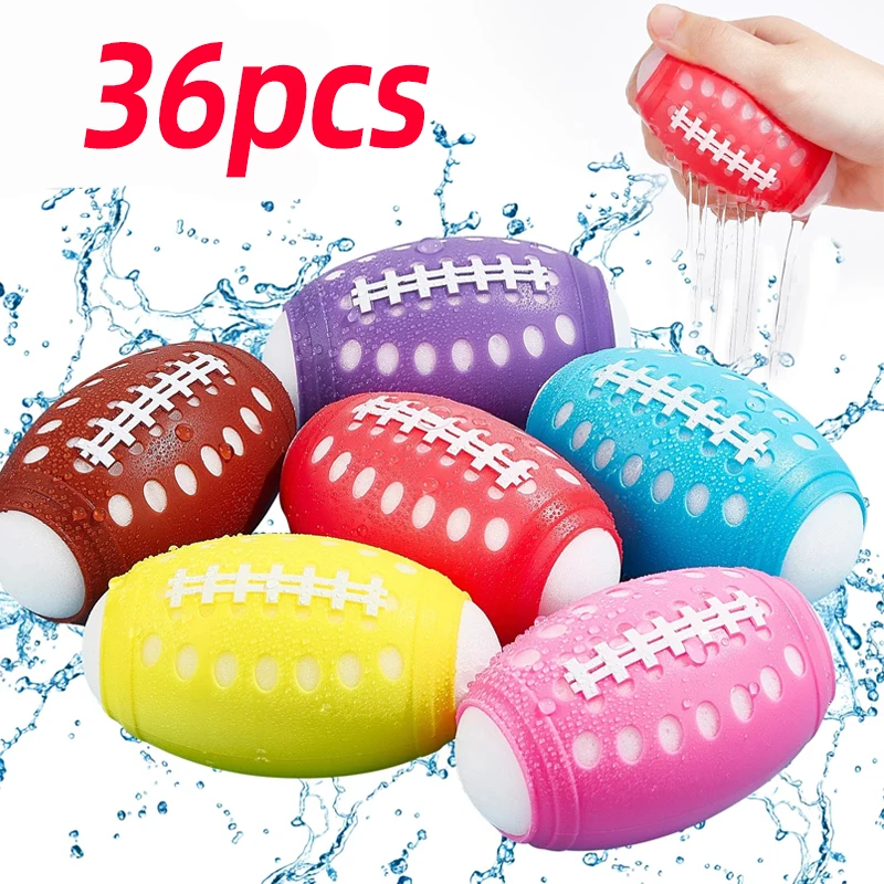 Reusable Water Balloons, Fast Refillable Water Balls for Teens and Adults Outdoor Activities, Kids Pool Beach Bath