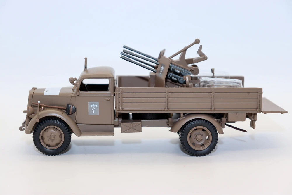 

New Altaya 1/43 Scale Opel Blitz 3,6-36S(Kfz.305) DAK 1941 Military Ambulance Truck Diecast Model for collection Gfit