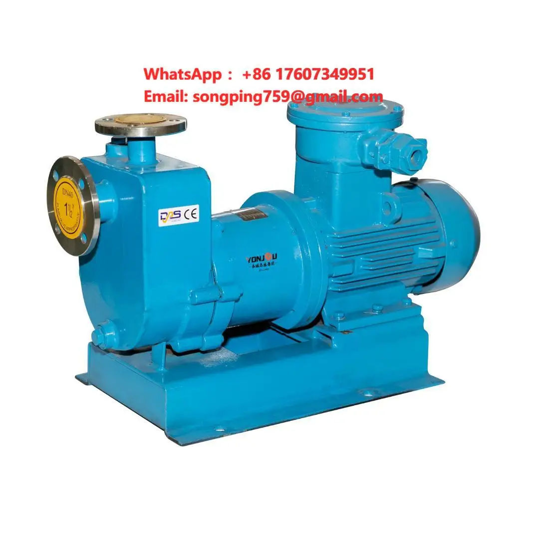 YONJOU 4 Inch High Suction Self Priming Marine Oil or Dirty Water Pump