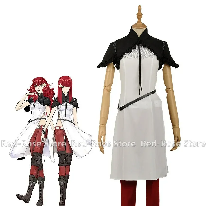 

NieR: Automata Devola Popola, униформа, платье, костюмы для игр, костюмы для косплея