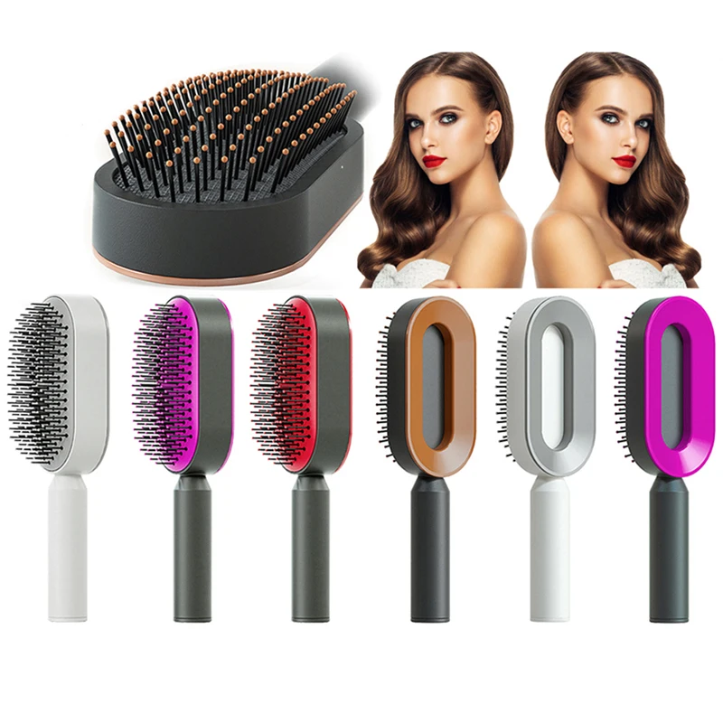 Portable air bag Massage comb One-touch quick straightening comb Comb Volumizing hair anti-static styling tool