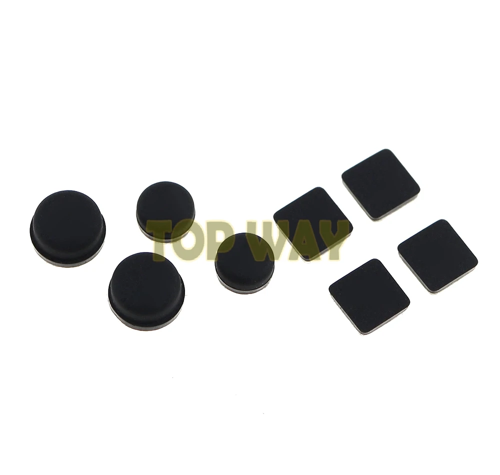 1 セット交換 3DS XL ネジ足カバーゴムセット任天堂 3DS LL ネジ穴ゴム足カバー