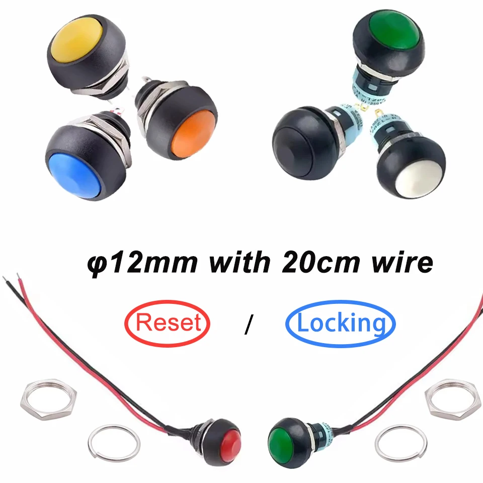 5/20/100PCS 12Mm Mo…