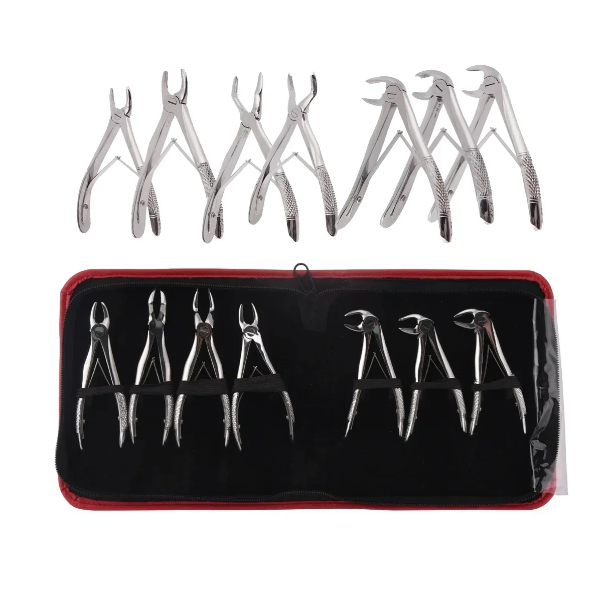 Alicadores ortodônticos dentários para adultos e crianças, Tooth Extraction Forceps, Dentistry Tool, Surgical Tool, Dentistry