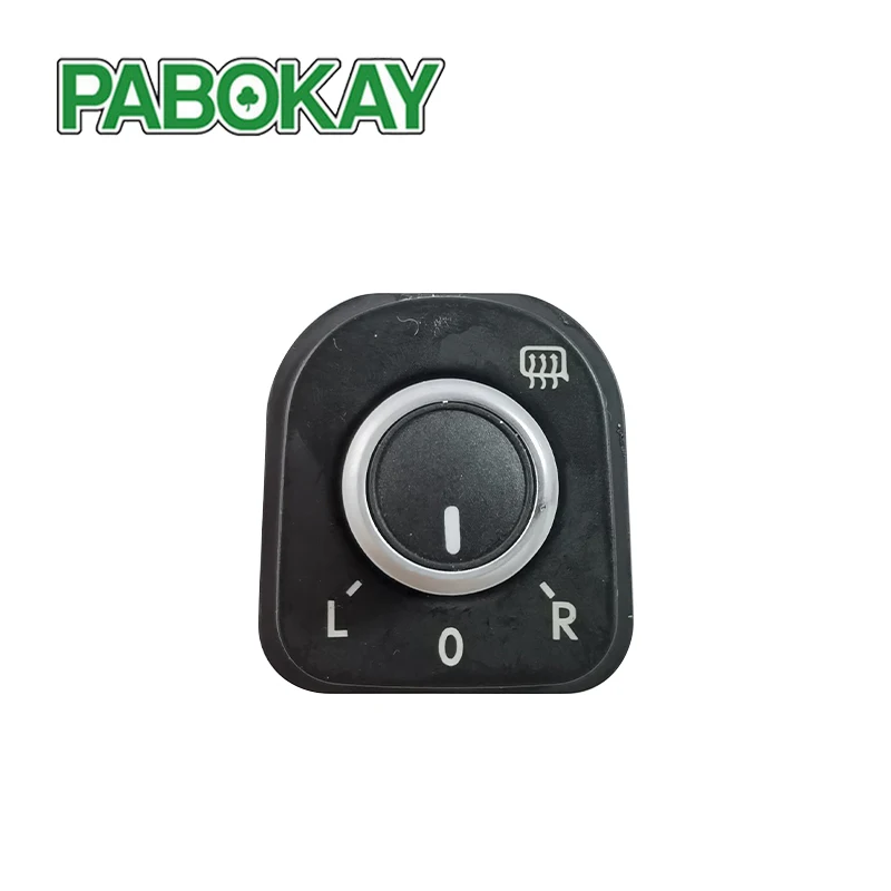 New Chrome Power Side Mirror Adjust Switch Knob For MK5 Golf  MK6 Rabbit Eos Passat B6 3C Tiguan 1K0 959 565 5ND959565B