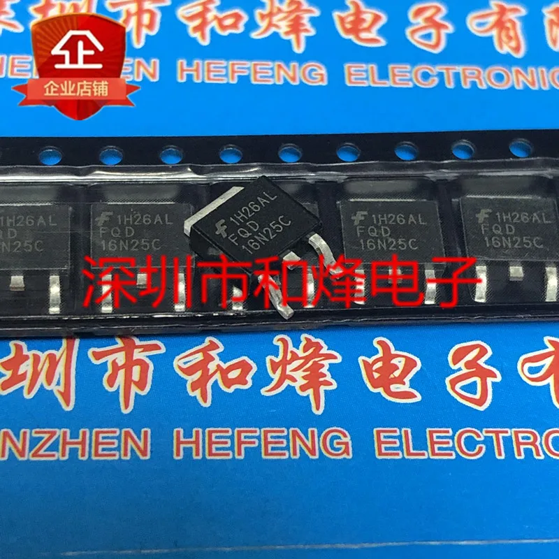 

5 шт.-10 шт. FQD16N25C TO-252 250V 16A Новый и оригинальный на складе