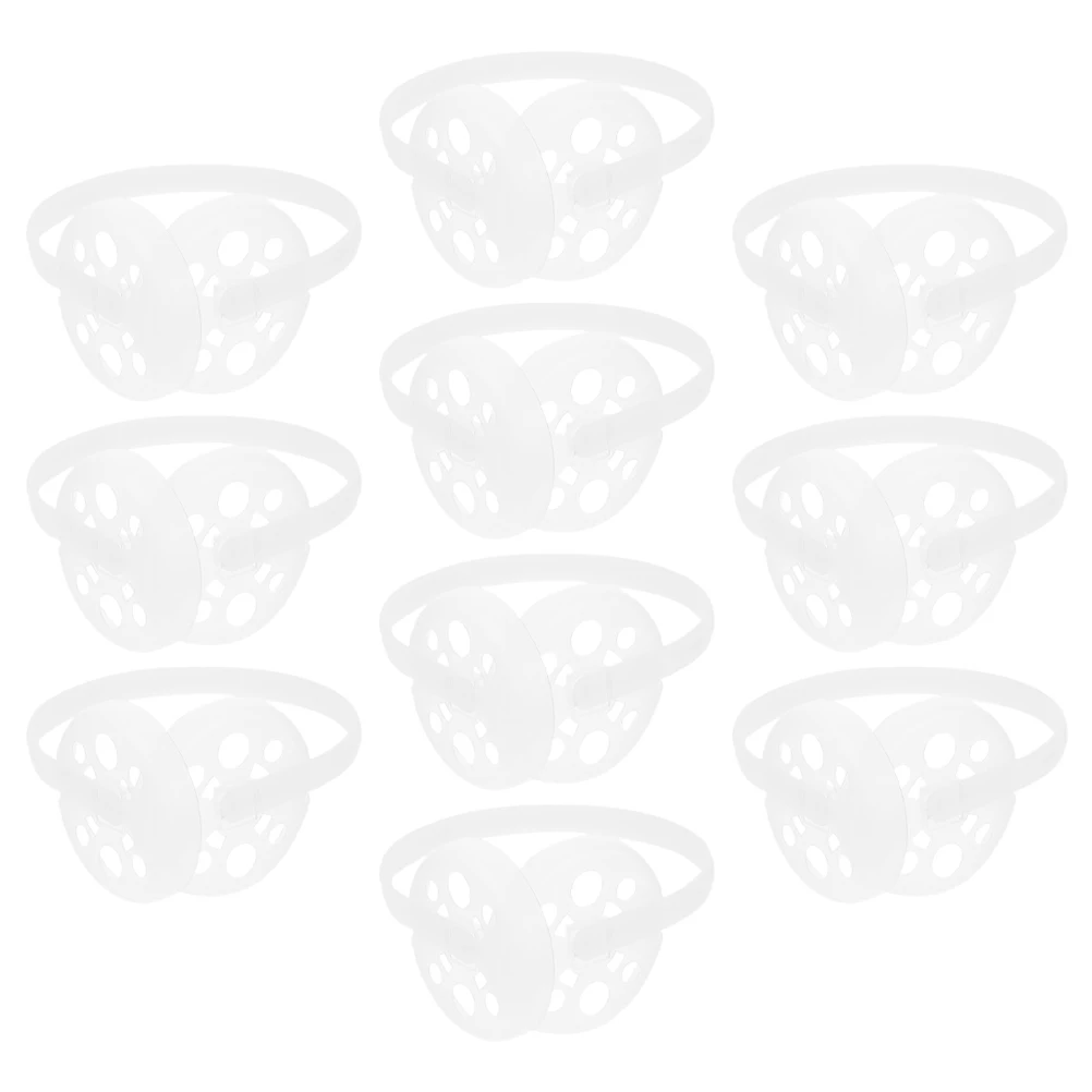 5 set Inner Construction Diy Earmuff Frame Rack Supplies Warm Ear Protection Winter Headband Support Plastic Earmuff Base