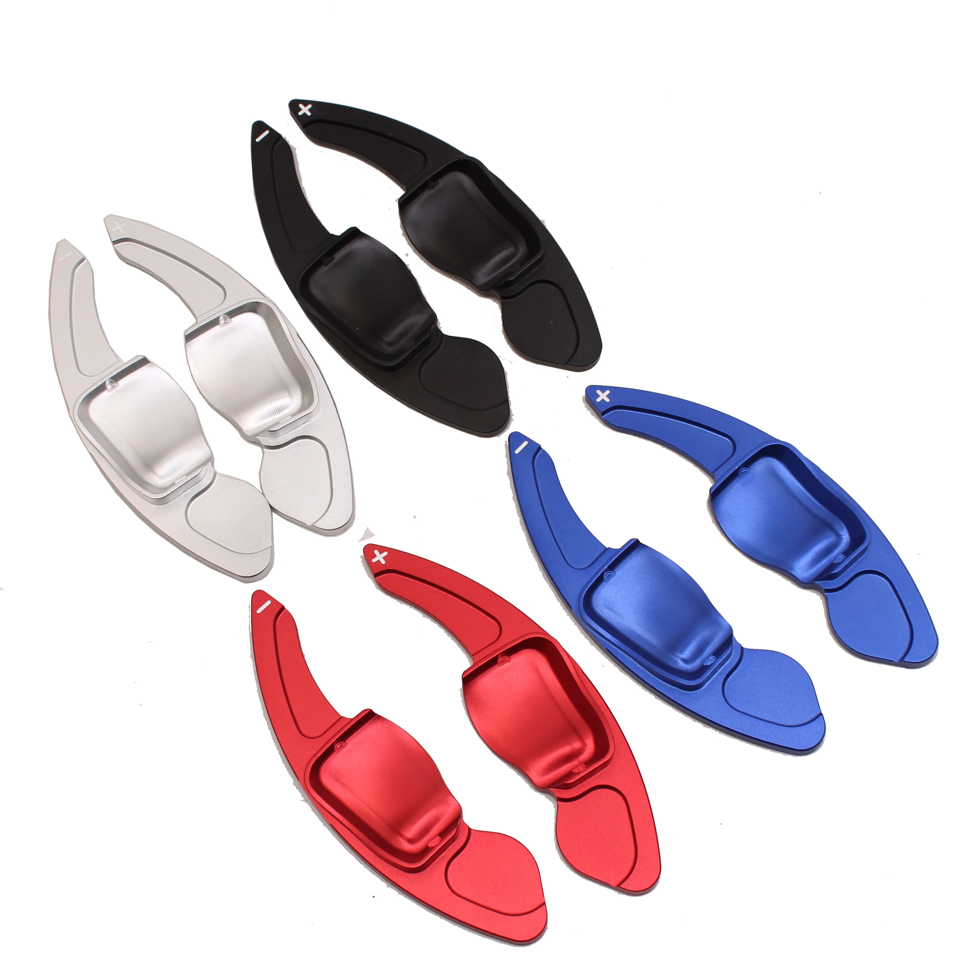 Couvercle de changement de vitesse d'extension de palette de volant, 2 pièces/ensemble, pour VW Golf 5 6 MK6 GTI R Jetta MK5 Passat B6 B7 CC Polo Sharan Tiguan