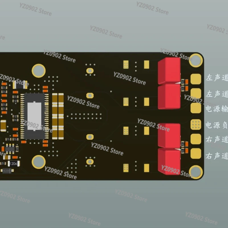 

Bluetooth Amplifier Board - TPA3221 Fever Board, QCC3034 Chip with APTX-HD