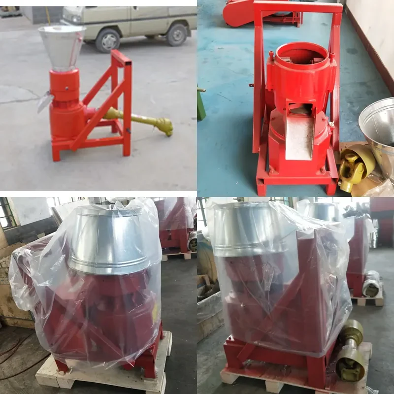 Recycling Machine 2026 Portable Small Pellet Feed Machine Tractor-Driven For Outdoor Use Processing Biomass Straw Grass Rice