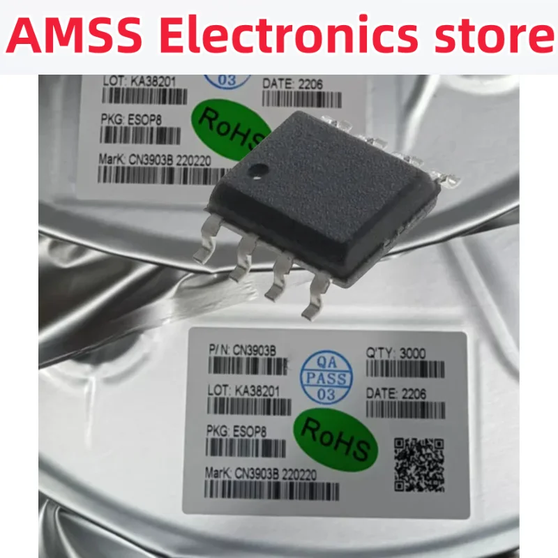 AMSS 10PCS CN3903 CN3903B CN3903C 4.5V-40V 4.5V-36V ESOP8 500KHZ synchronous voltage reduction and stabilization