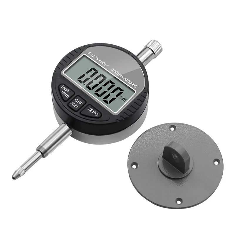 0.01mm Digital Dial Indicator Dial Gauges Digital Micrometer Hour Type Indicator Precision Comparator Measuring Instruments