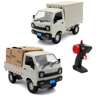 1:10/1:16 Wpl D12 Rc Car Simulation Drift Climbing Truck Led Light Cargo Rc Electric Toy Model For Boys Christmas Surprise Gifts