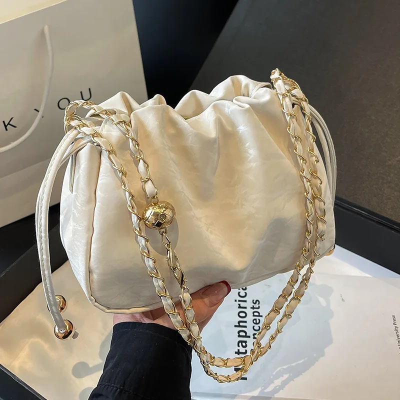 

Women's Crossbody Bag Women's Premium Sense Foreign Versatile Shoulder Chain Bag Women