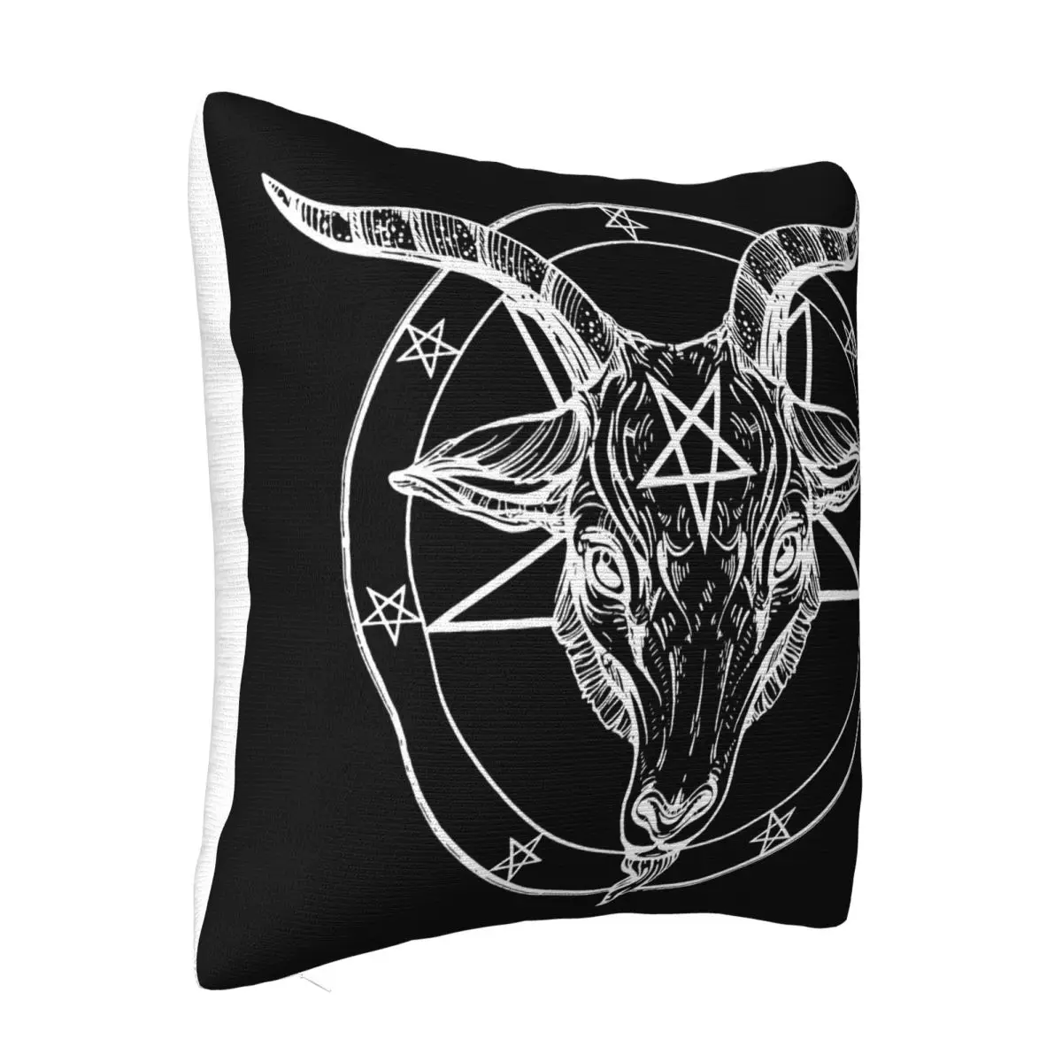 Mens Baphomet Pentagram Satantic Occult Church Of Satan Goat Goth S5Xl Aesthetic Popular Style Funny Pillow Case