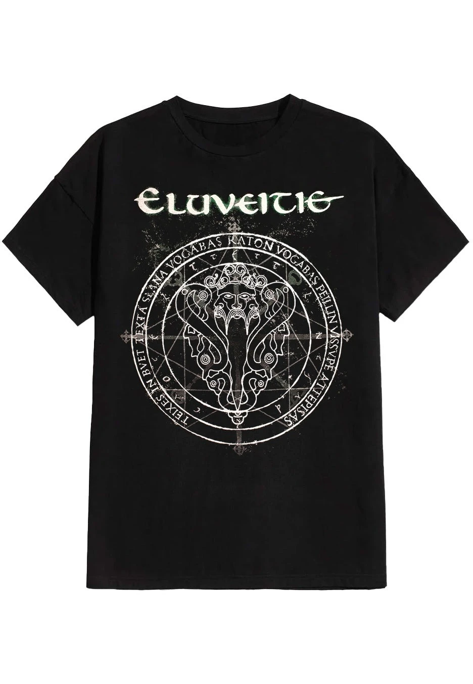 Eluveitie Premonition تي شيرت الطرفية نمط الطباعة الصيف الفاخرة العلامة التجارية القطن الرجال والنساء تي شيرت قصير الأكمام