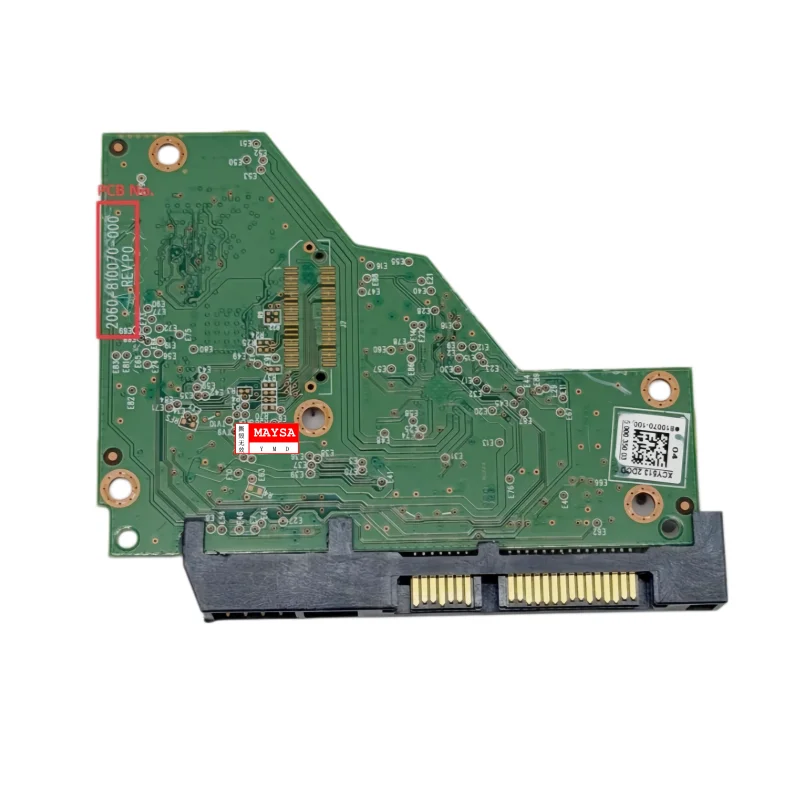 FOR Western Digital PCB Logic Board - Circuit Board - 2060-810070-000 REV P0