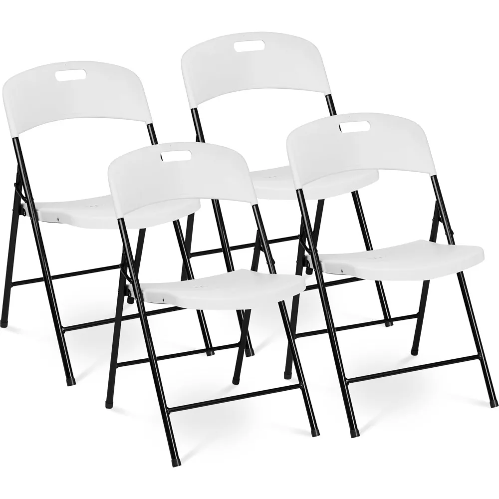 

Folding Chair, Indoor Outdoor Plastic Commercial Stackable Foldable Guest Chairs for Events Office Wedding Party, Customized