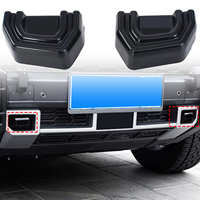 For Jetour Traveller T2 2023 2024 2025 Car Accessories ABS Front Trailer Hitch Cover 2PCS