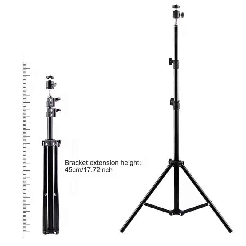 Xiaohui 50 cm-160 cm Universele Draagbare Beugel voor HY300 Mini Projector Statief Mount Max dragende 3.3 pond
