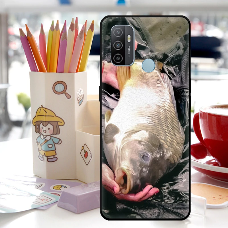 Carpa común para Oppo A15 A16 A17 A18 A94 A74 A54 A38 A58 A78 A98 A40 A60 A80 A76 A96 A57 A77 A5 Pro