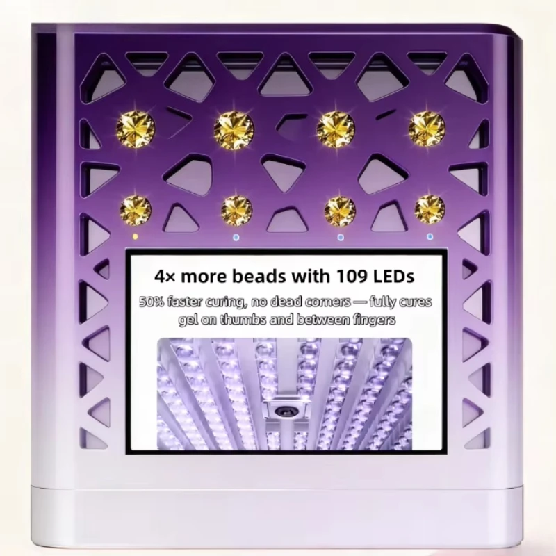 Professional artificial intelligence sensor Nail Light Professional Light Emitting Diode UV Gel Dryer Skin friendly