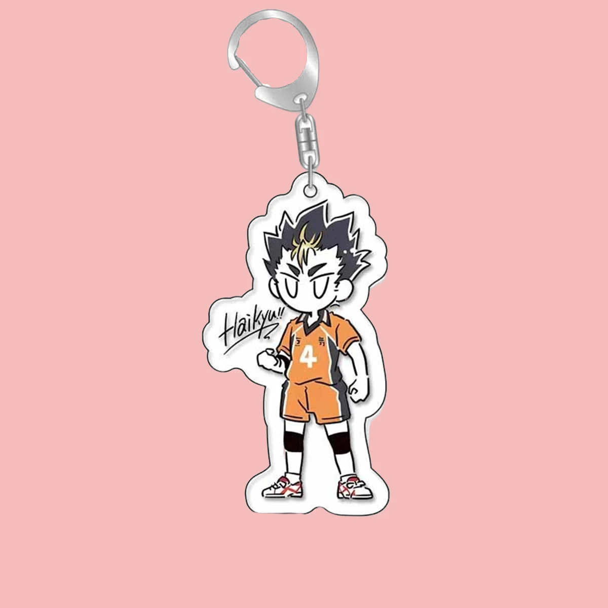 Anime GOODS Acrylic Keychain cute y2k volleyball youth keychain for bag keys car key bag backpack collection display accessories