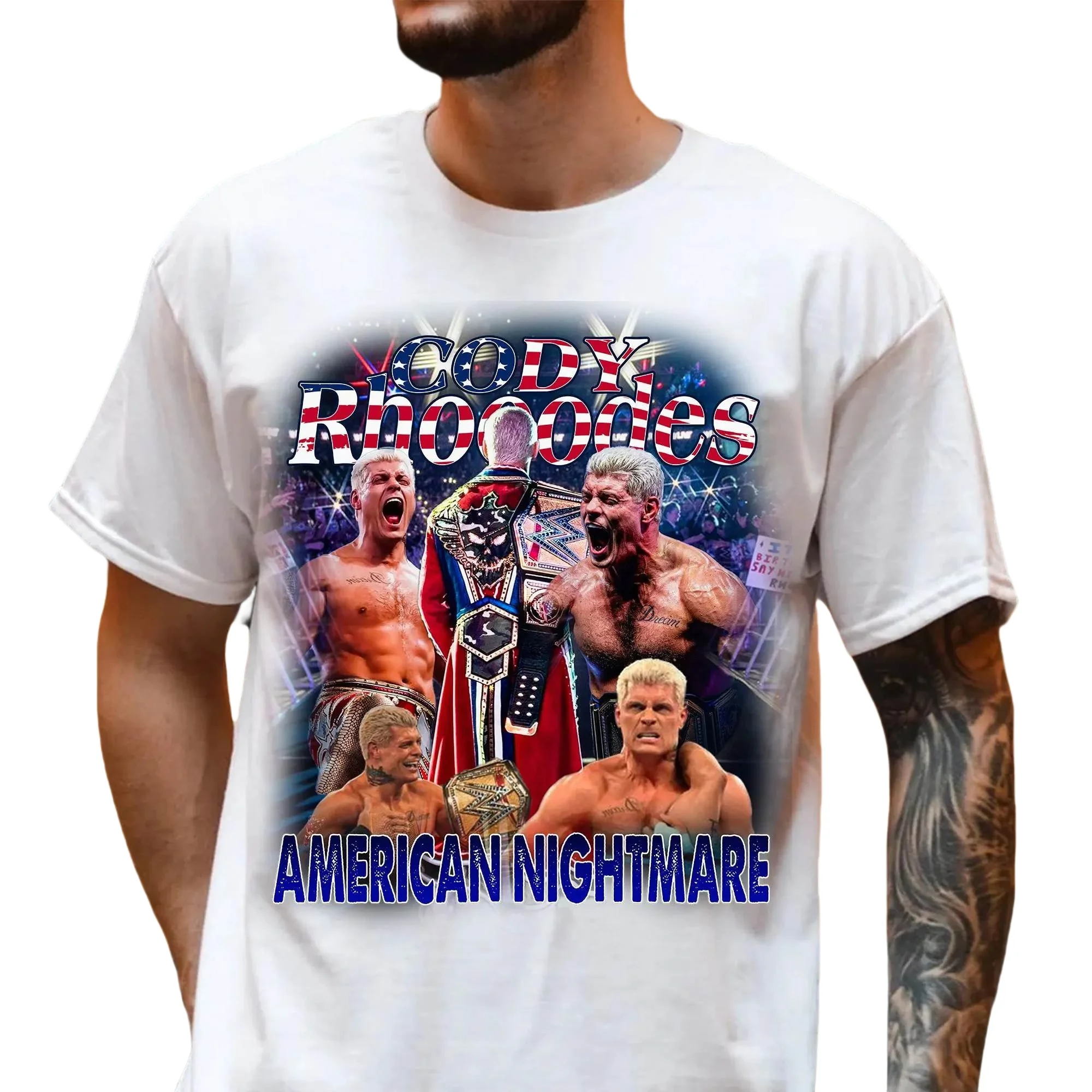 2025 عهد رومانية جديدة OTC 1 التي شيرت أسود الرجال الرجال الرجال البوب المصارعة المنافسة الرجال الصيف موضة المرأة #1