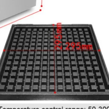 Machine antiarina commerciale pour gaufres en forme de petite entreprise