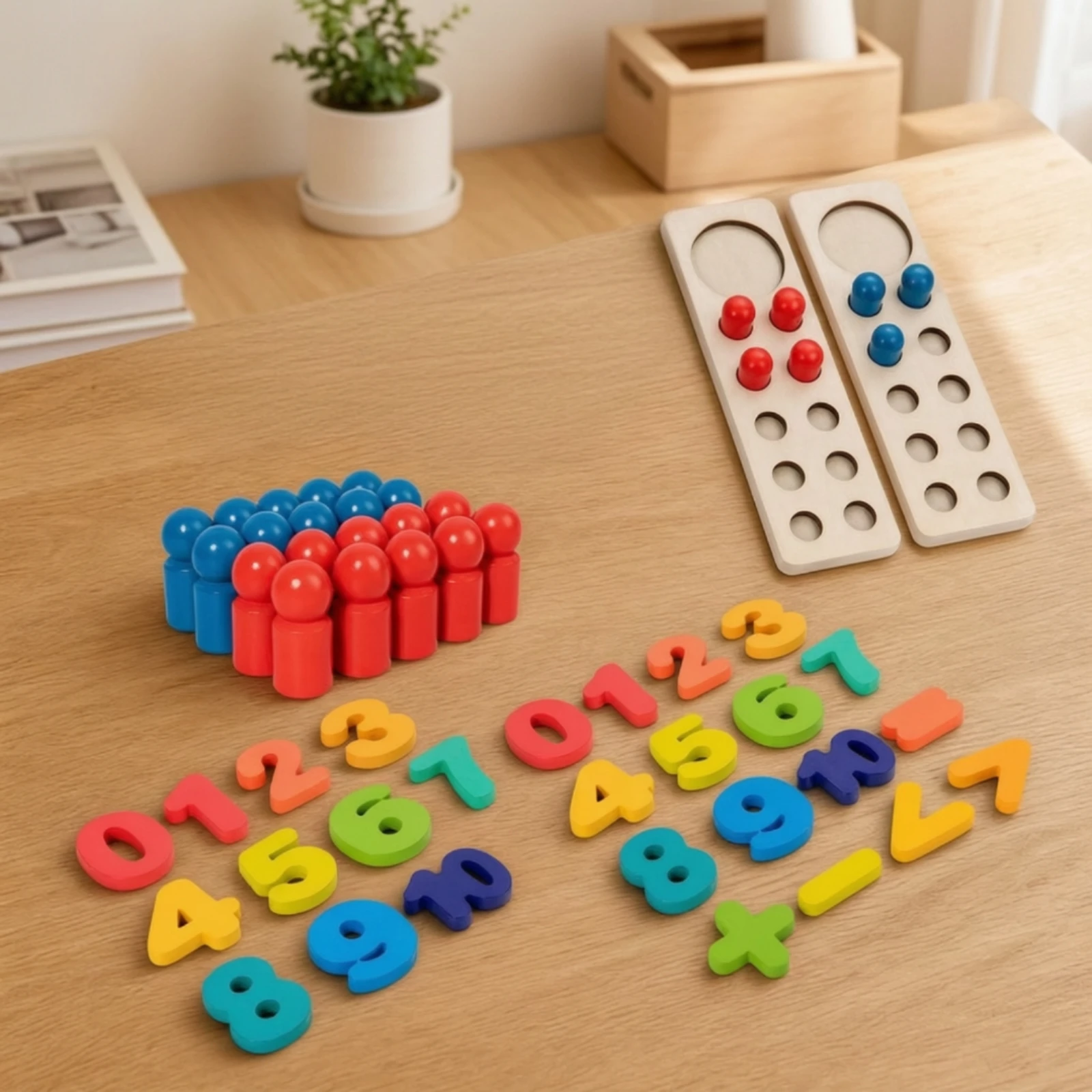 jouet-educatif-pour-les-tout-petits-avec-des-piquets-de-comptage-un-tableau-en-bois-tactile-avec-des-chiffres-un-tableau-de-comptage-un-kit-d'apprentissage-des-mathematiques-sans-ecran-colore