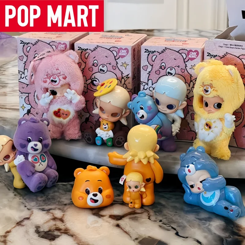 

Подлинная POP MART Zsiga Love Bear Series, ручная слепая коробка, классическая модная модная игрушка ручной работы, кукла, фестиваль, художественное украшение, подарки