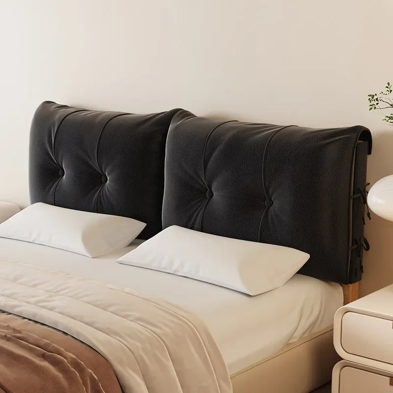 #Padded Headboard Cushion Anti-collision Washable Cover Nordic Style Bedroom Dormitory Home Decoration Soft Backrest