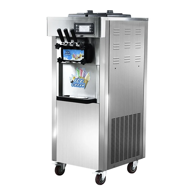 

Factory Custom Ice Cream Machine Commercial Rapid Cooling Soft Ice Cream Machine For Catering